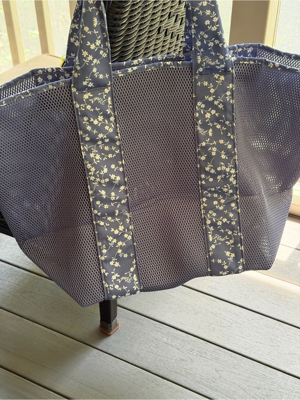 PINK Victoria's Secret Large Mesh Tote Bag - Picture 6 of 8
